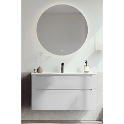 Set dulap cu lavoar Orka Messina 100 (White)