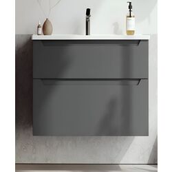 Набор тумбы с раковиной Orka Messina 65 (Anthracite)