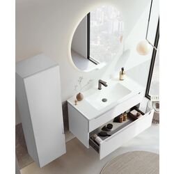 Набор тумбы с раковиной Orka Messina 65 (White) Thumb