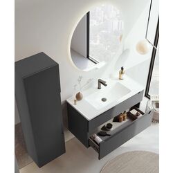 Набор тумбы с раковиной Orka Messina 80 (Anthracite) Thumb