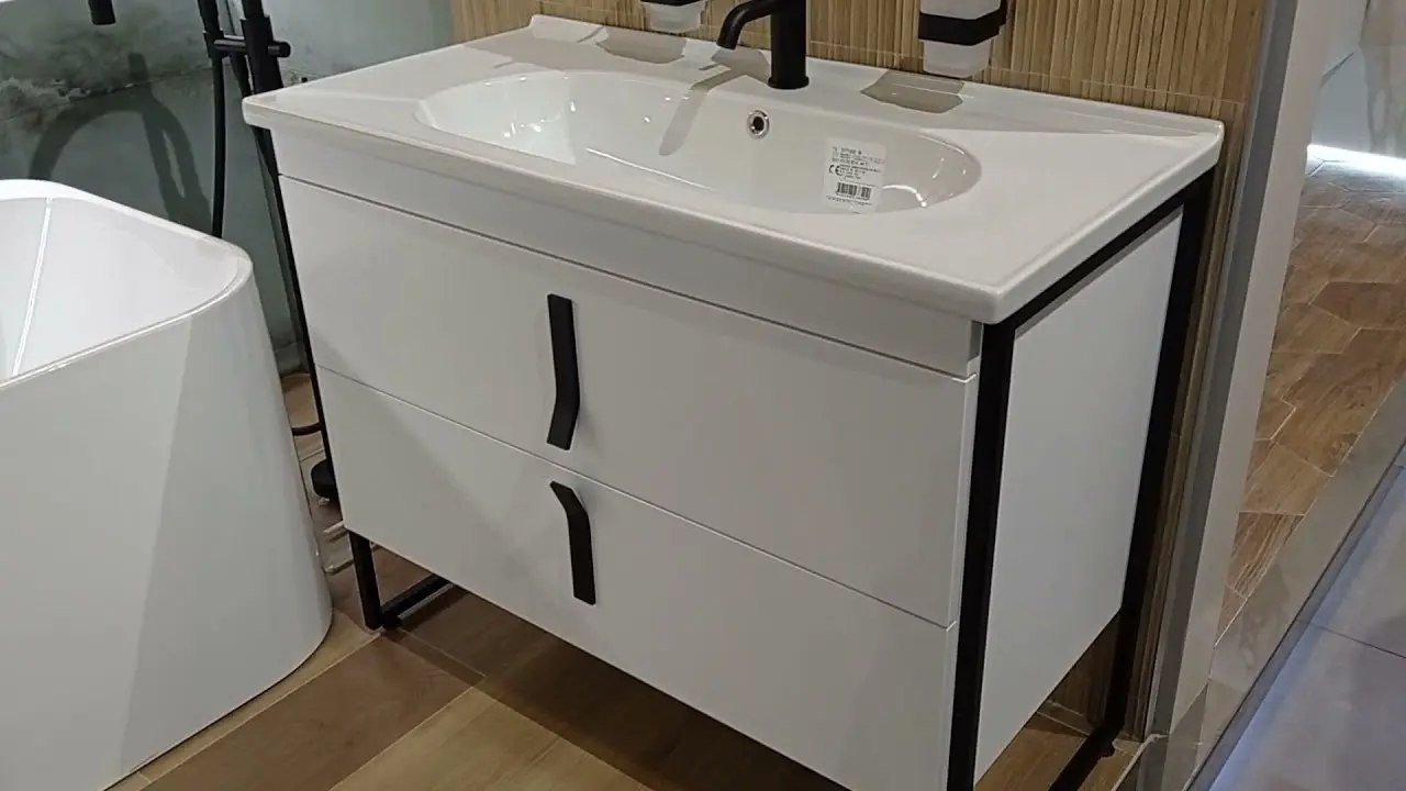 Набор тумбы с раковиной Orka Modena 100 (White) - 3