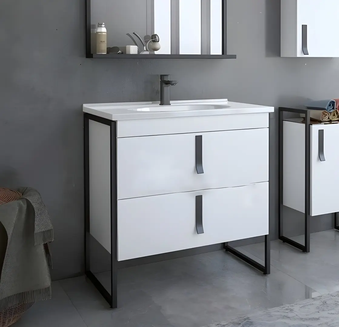 Набор тумбы с раковиной Orka Modena 80 (White)