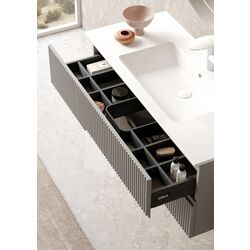 Набор тумбы с раковиной Orka Moonlight 70 (Grey Matt) Thumb