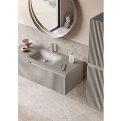 Set dulap cu lavoar Orka Moonlight 70 (Grey Matt) Thumb