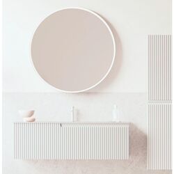 Set dulap cu lavoar Orka Moonlight 70 (White Matt)