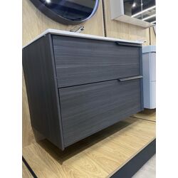 Набор тумбы с раковиной Orka Noventa 80 (Metalic Anthracite) Thumb
