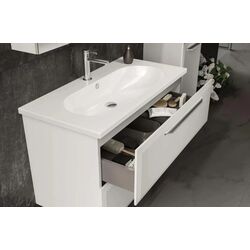 Set dulap cu lavoar Orka Nuvola 65 (Glossy White) Thumb