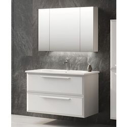 Набор тумбы с раковиной Orka Nuvola 65 (Glossy White)