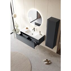 Набор тумбы с раковиной Orka Olbia 120 (Anthracite) Thumb