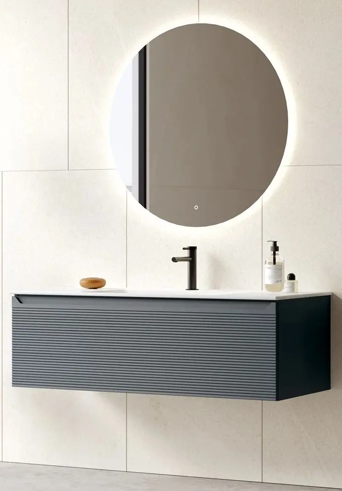 Набор тумбы с раковиной Orka Olbia 120 (Anthracite)