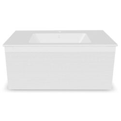 Набор тумбы с раковиной Orka Olbia 80 (White) Thumb