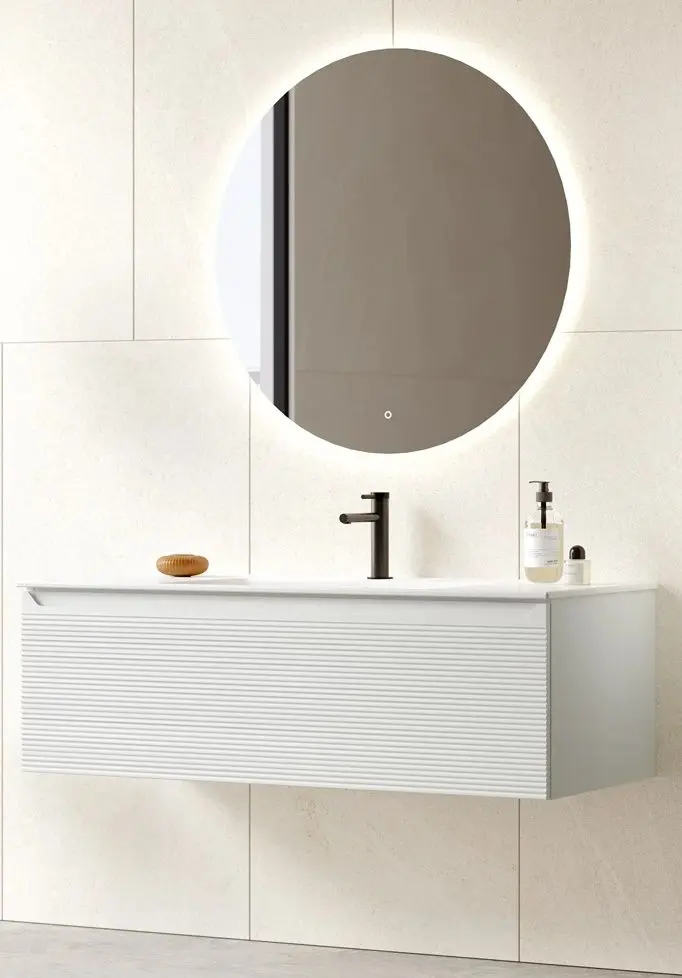 Набор тумбы с раковиной Orka Olbia 80 (White)