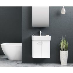 Set dulap cu lavoar Orka Orbit 55 (White)