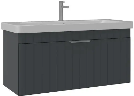 Набор тумбы с раковиной Orka Procida 105 (Antracite) - 2