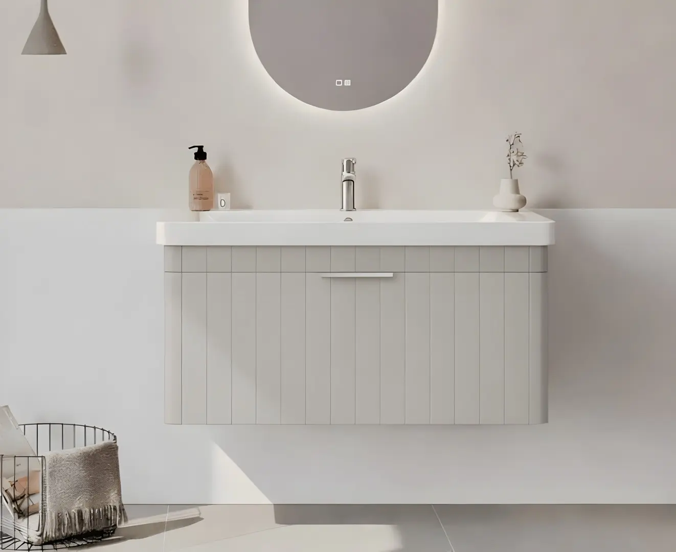 Набор тумбы с раковиной Orka Procida 105 (Cashmere)