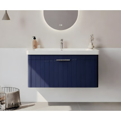 Set dulap cu lavoar Orka Procida 105 (Matte Navy Blue)