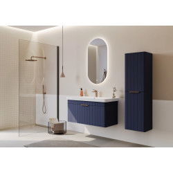 Set dulap cu lavoar Orka Procida 105 (Matte Navy Blue) Thumb