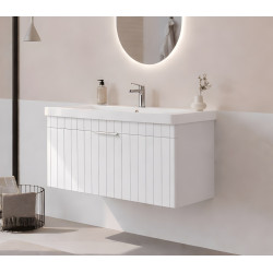 Набор тумбы с раковиной Orka Procida 105 (White) Thumb