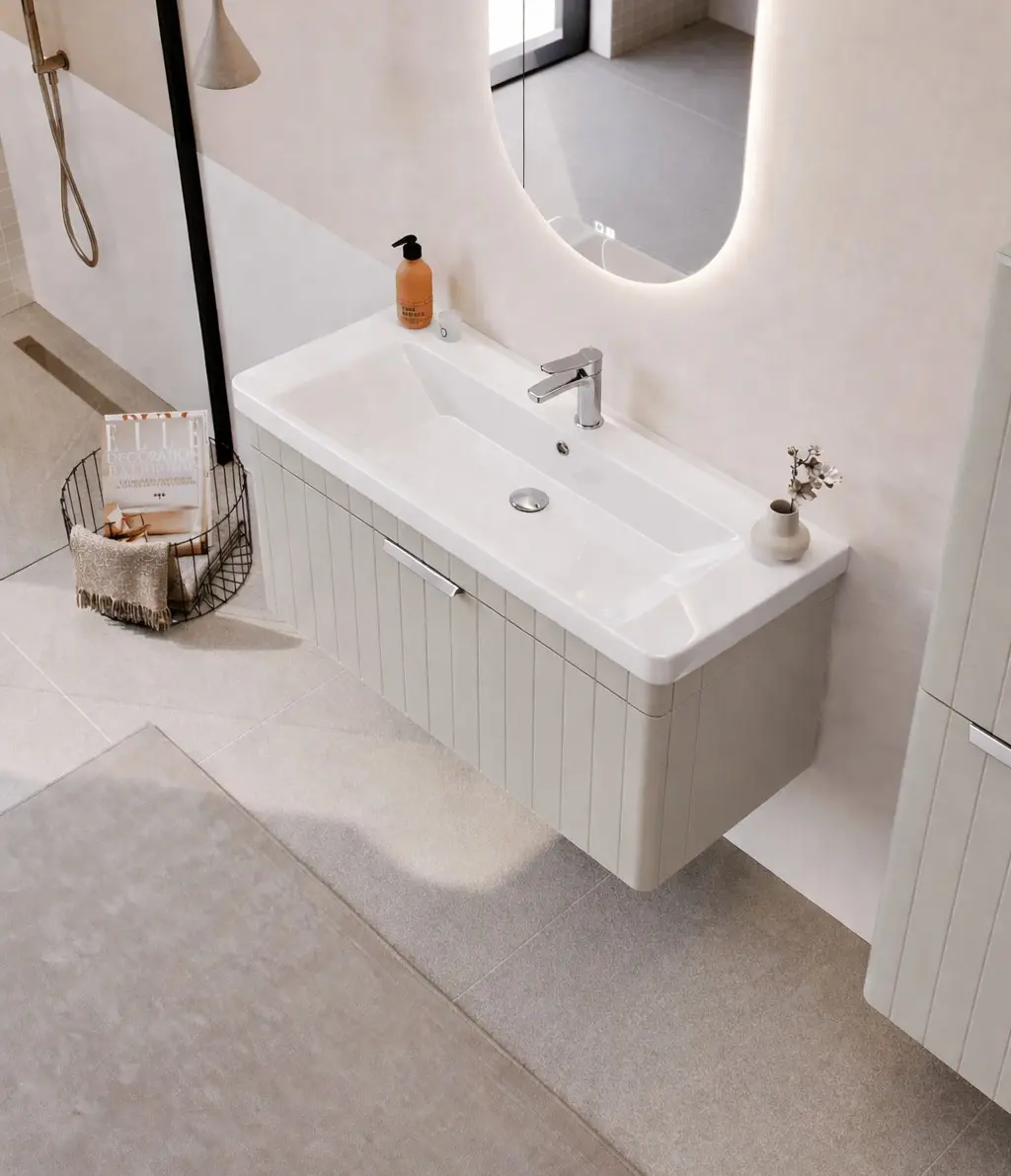 Набор тумбы с раковиной Orka Procida 60 (Cashmere) - 2