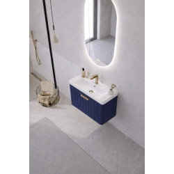 Set dulap cu lavoar Orka Procida 60 (Matte Navy Blue) Thumb