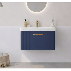 Set dulap cu lavoar Orka Procida 60 (Matte Navy Blue)