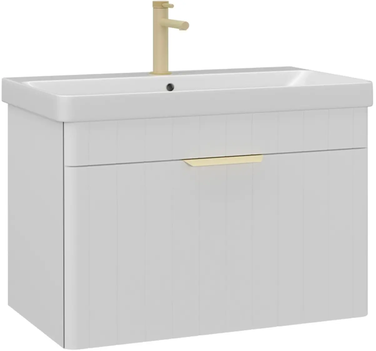 Set dulap cu lavoar Orka Procida 80 (White)