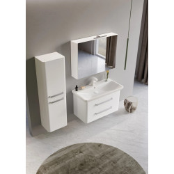 Набор тумбы с раковиной Orka Rose 80 (White) Thumb