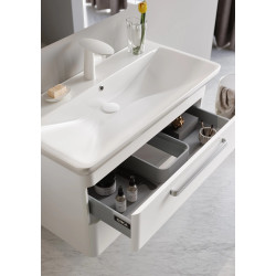 Набор тумбы с раковиной Orka Rose 80 (White) Thumb