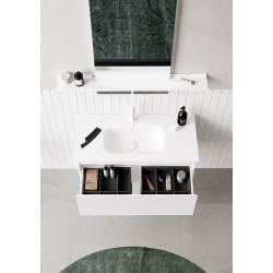 Set dulap cu lavoar Orka Salina 100 (White) Thumb