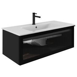 Set dulap cu lavoar Orka Urban 81 (Black) Thumb