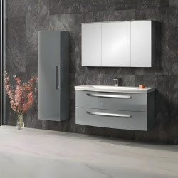 Набор тумбы с раковиной Orka Urla 110 (Grey) Thumb