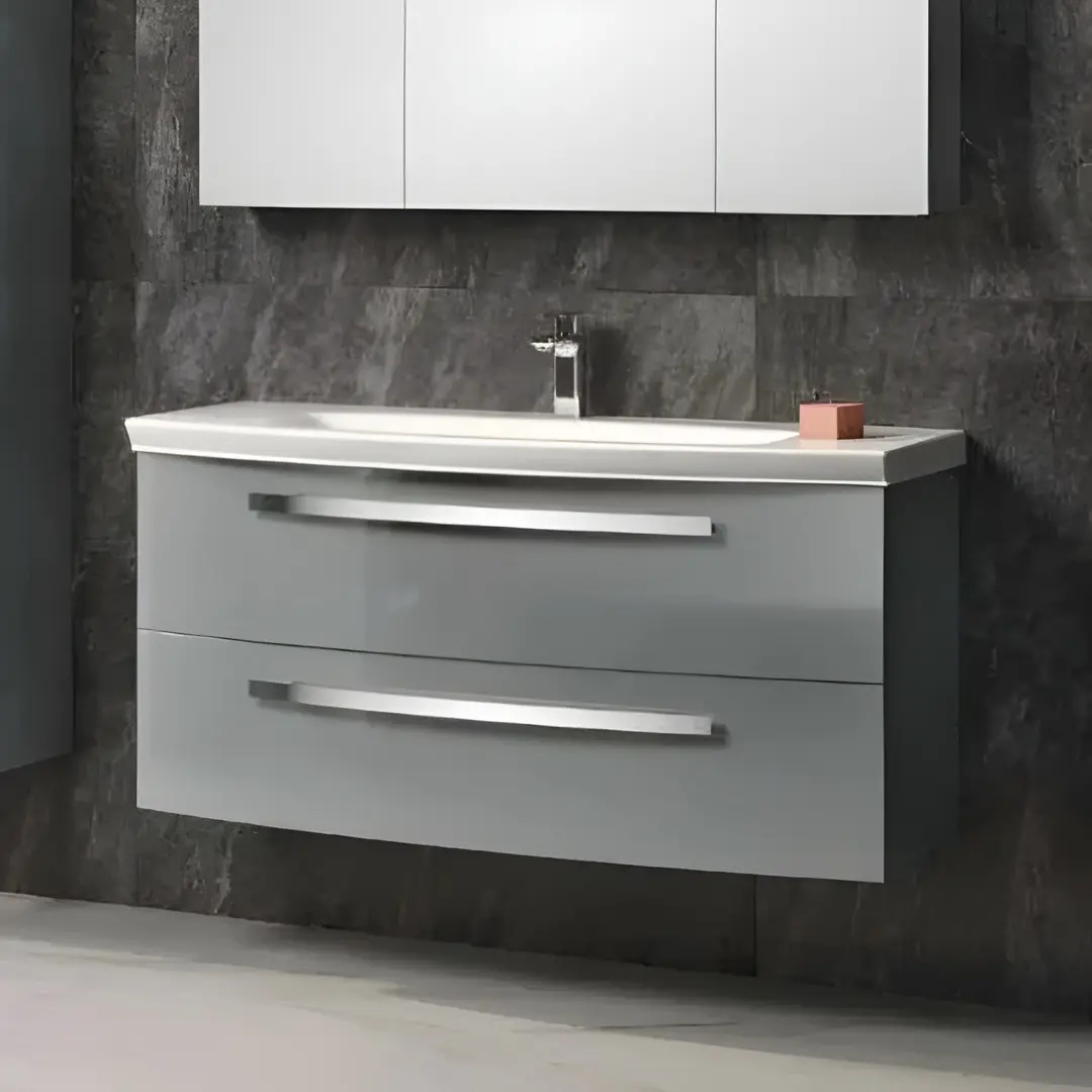 Набор тумбы с раковиной Orka Urla 110 (Grey)