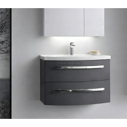 Set dulap cu lavoar Orka Urla 70 (Anthracite)