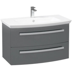 Набор тумбы с раковиной Orka Urla 90 (Grey) Thumb