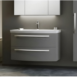 Набор тумбы с раковиной Orka Urla 90 (Grey)
