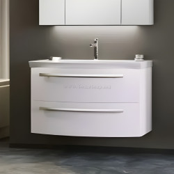 Набор тумбы с раковиной Orka Urla 90 (White)