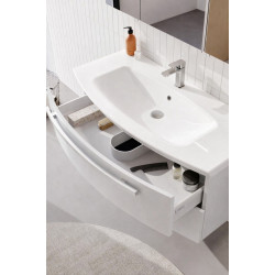 Набор тумбы с раковиной Orka Urla 90 (White) Thumb