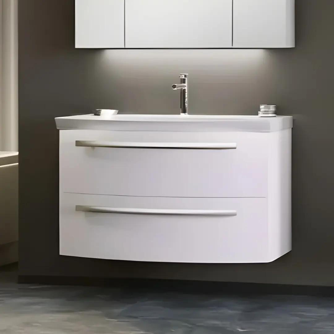 Набор тумбы с раковиной Orka Urla 90 (White)