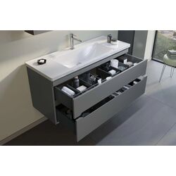 Set dulap cu lavoar Orka Varna 120 (Grey Matt) Thumb