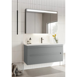 Set dulap cu lavoar Orka Varna 80 (Matt Grey) Thumb