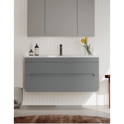 Set dulap cu lavoar Orka Varna 80 (Matt Grey)