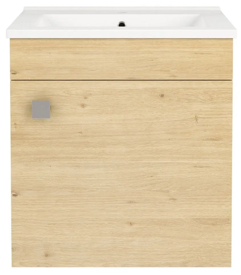 Set dulap cu lavoar RJ Atlas RJFU005-10OK (Oak) - 2