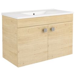 Set dulap cu lavoar RJ Atlas RJFU005-12OK (Oak) Thumb