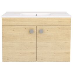 Set dulap cu lavoar RJ Atlas RJFU005-12OK (Oak) Thumb