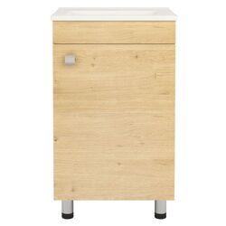 Set dulap cu lavoar RJ Atlas RJFU005-13OK (Light Oak)