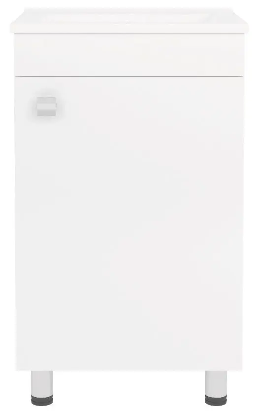 Set dulap cu lavoar RJ Atlas RJFU005-13WH (White)