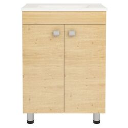 Set dulap cu lavoar RJ Atlas RJFU005-14OK (Oak) Thumb