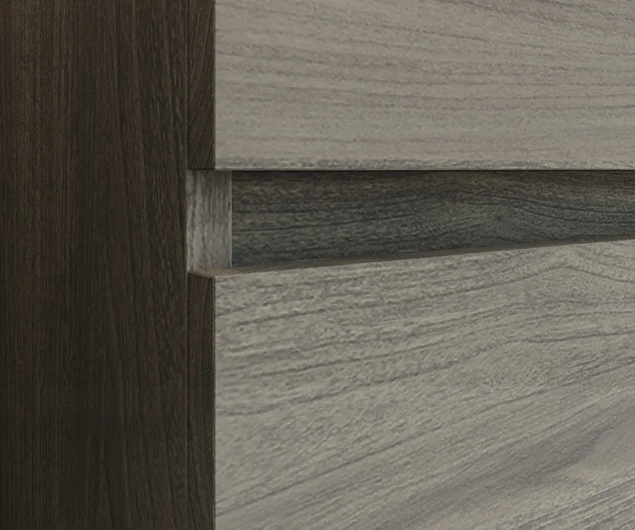 Dulap sub lavoar Savini Due Bogota 600 (Smoke Oak)