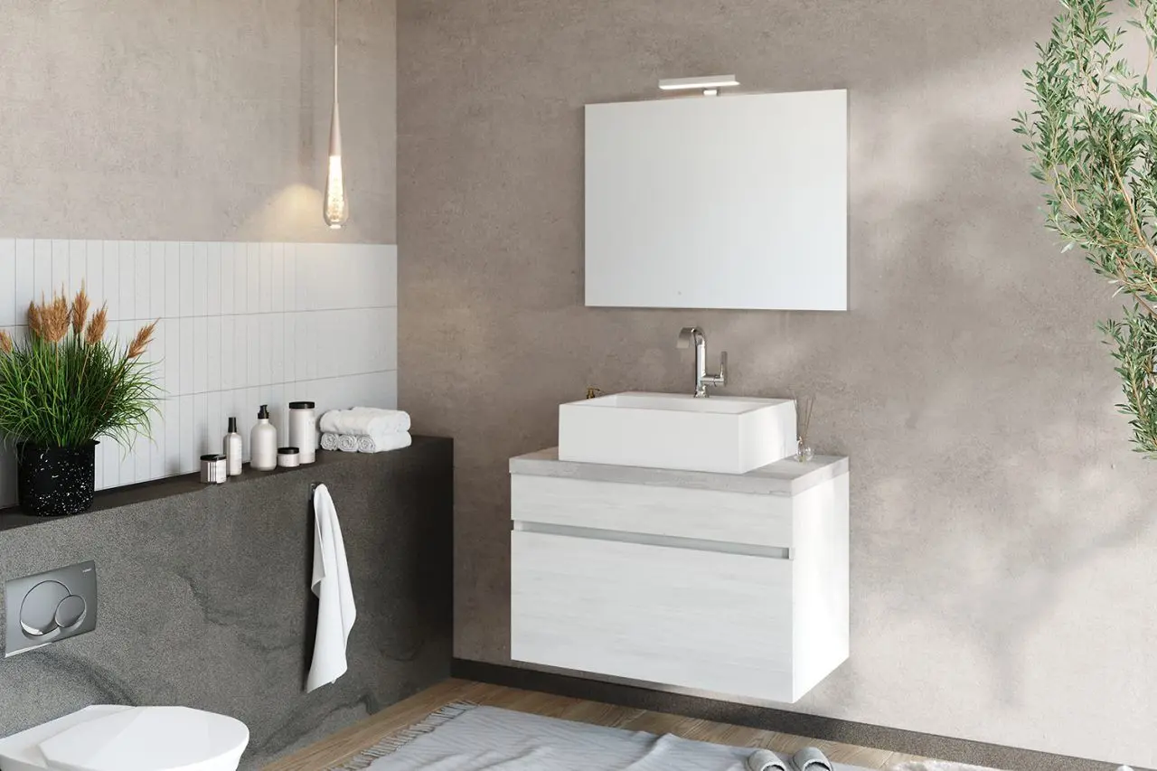 Тумба под умывальник Savini Due Bogota 600 (White Oak)