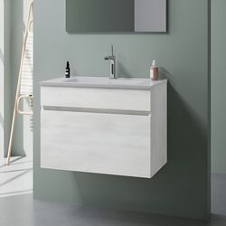 Dulap sub lavoar Savini Due Bogota 600 (White Oak)